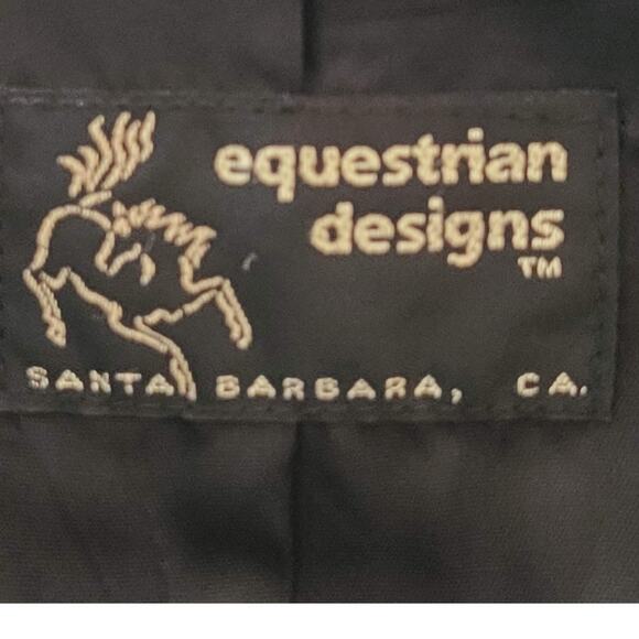 EQUESTRIAN DESIGNS Single Breasted Dressage Competition Riding‎ Jacket Small - Picture 8 of 10